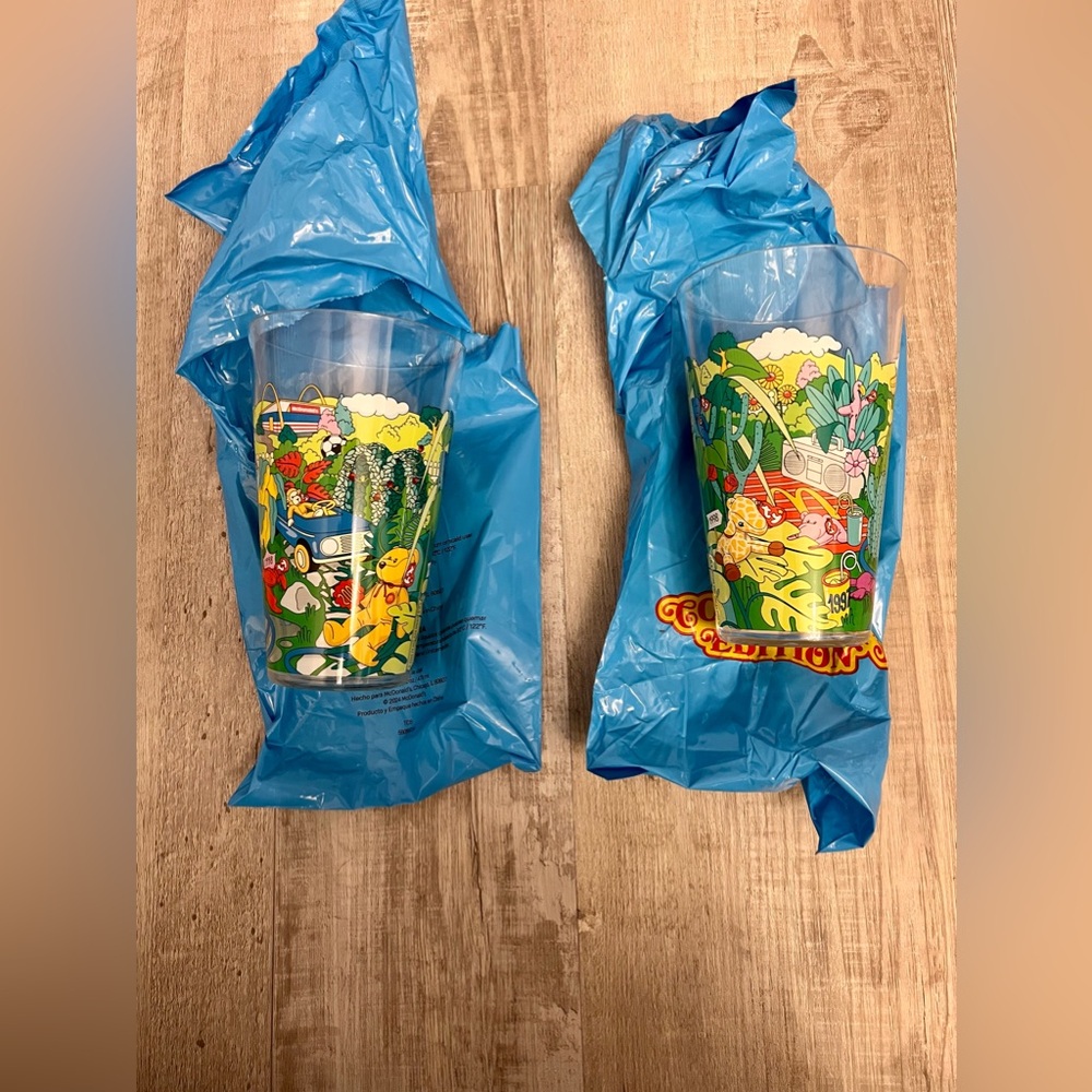 McDonald’s Ty Beanie Baby collectors cup set